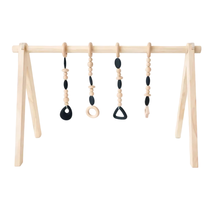 Shop Poppyseed Play Play Gym Set, Black and White at GoodBuy Gear