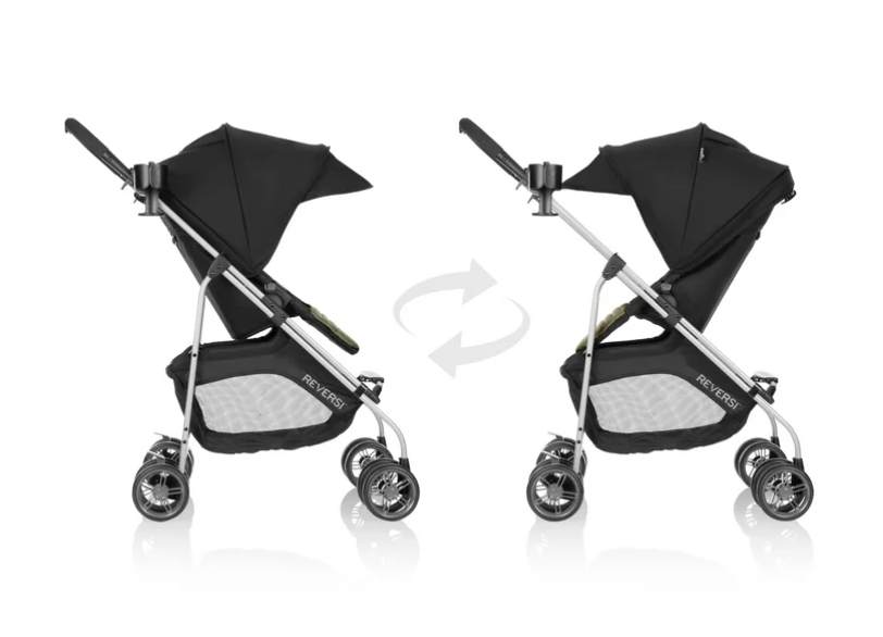 Evenflo Reversi Lightweight Reversible Stroller, 2021, Leonis Green