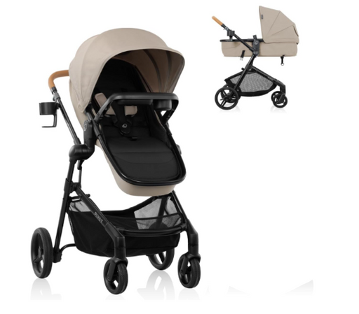 Shop Evenflo Pivot NXT Stroller, 2025, Latte Tan at GoodBuy Gear