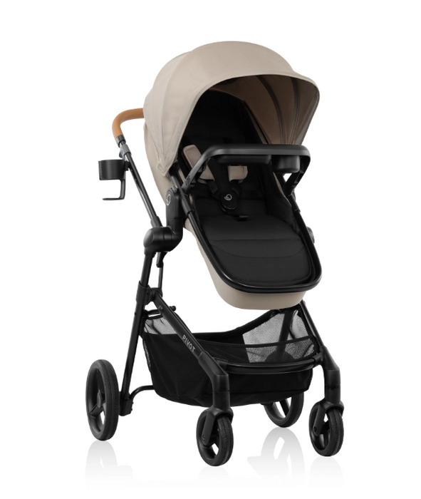 Evenflo Pivot NXT Stroller, 2025, Latte Tan
