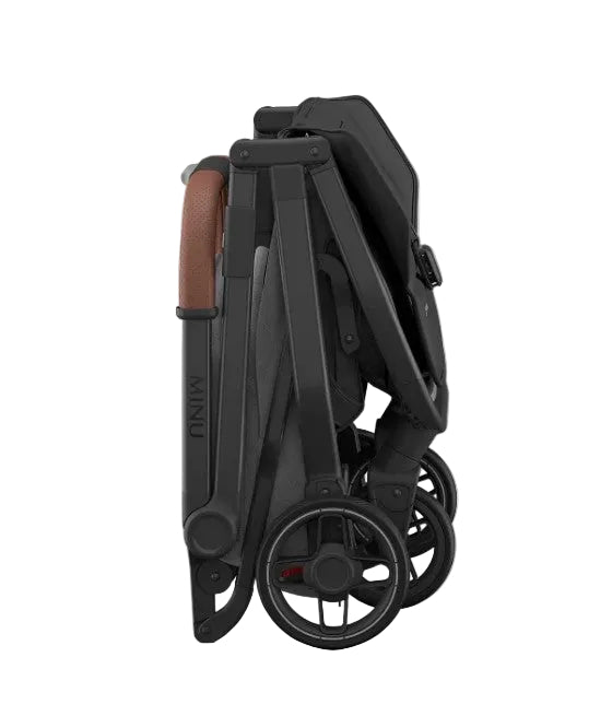 Shop UPPAbaby MINU V3 Stroller, 2026, Greyson (Charcoal Melange) at GoodBuy Gear
