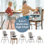 Shop Chicco Stack Hi-Lo 6-in-1 High Chair, Sand at GoodBuy Gear