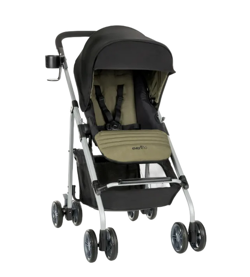 Shop Evenflo Reversi Lightweight Reversible Stroller, 2021, Leonis Green at GoodBuy Gear