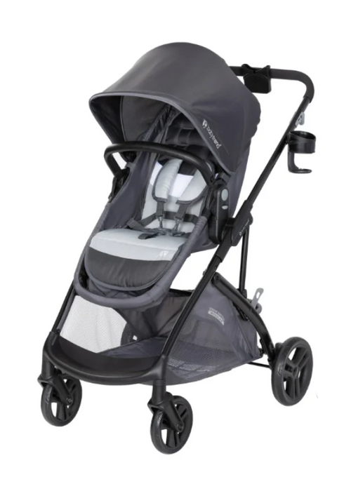 Baby Trend Sonar Switch 6-in-1 Modular Stroller Travel System Stroller, Desert Cloud