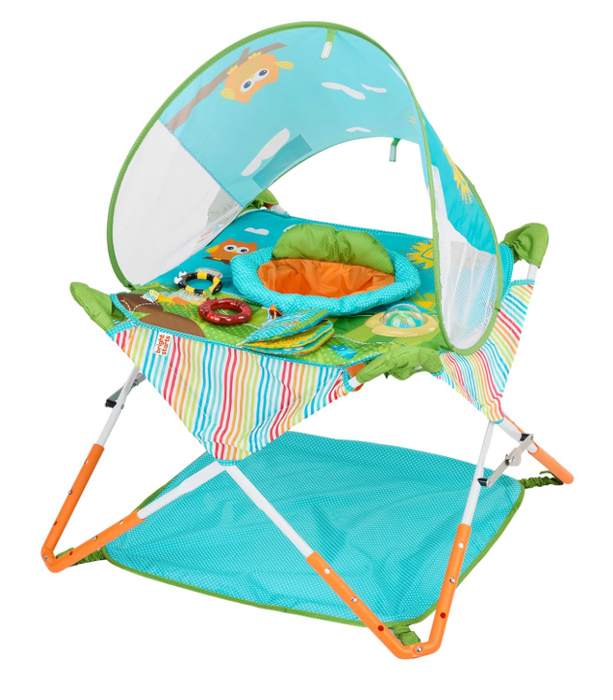 Bright Starts Pop 'N Jump Portable Activity Jumper, Animal