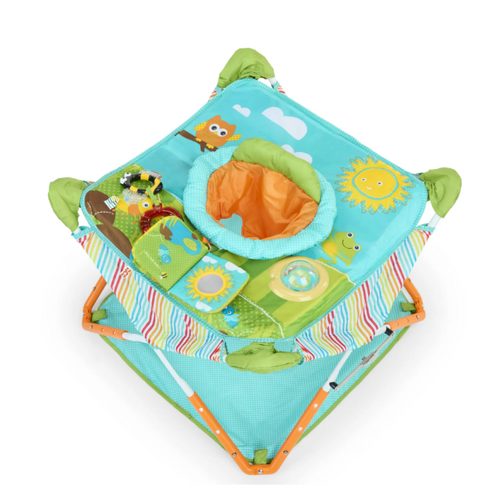 Bright Starts Pop 'N Jump Portable Activity Jumper, Animal