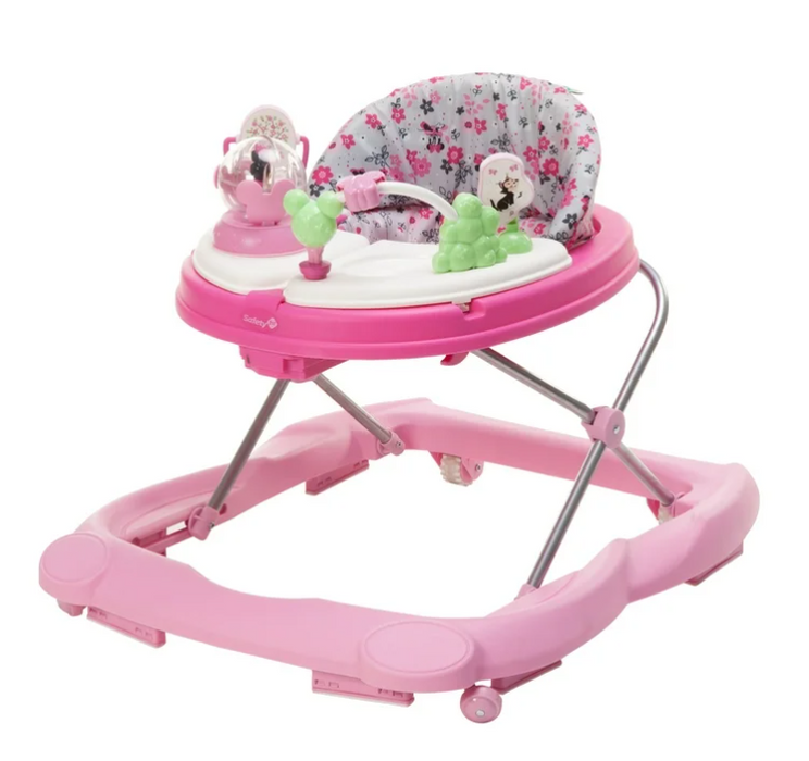 Disney Baby Minnie Mouse Music and Lights Baby Walker, Garden Delight Minnie