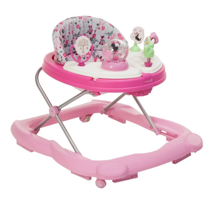 Disney Baby Minnie Mouse Music and Lights Baby Walker, Garden Delight Minnie