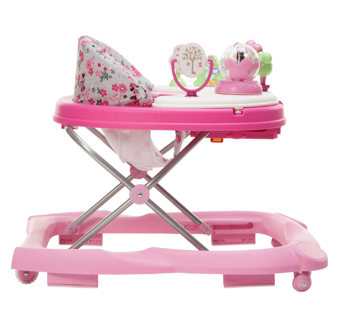 Disney Baby Minnie Mouse Music and Lights Baby Walker, Garden Delight Minnie