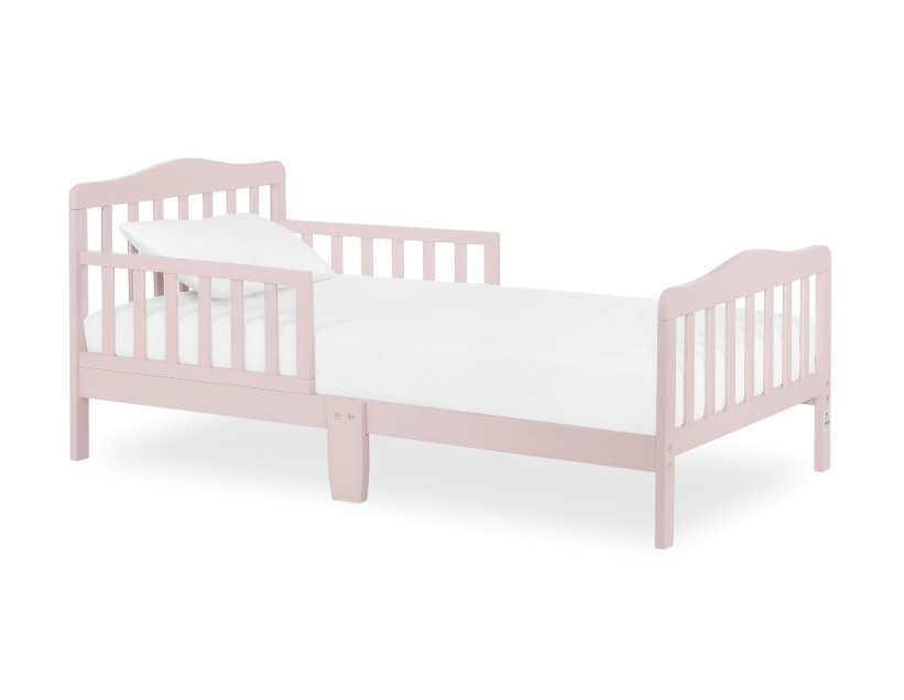 Dream On Me Classic Design Toddler Bed, Pink