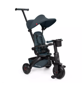 Shop Radio Flyer Coast Folding Lightweight Stroller Trike with Travel Bag, Black/Steel Blue at GoodBuy Gear