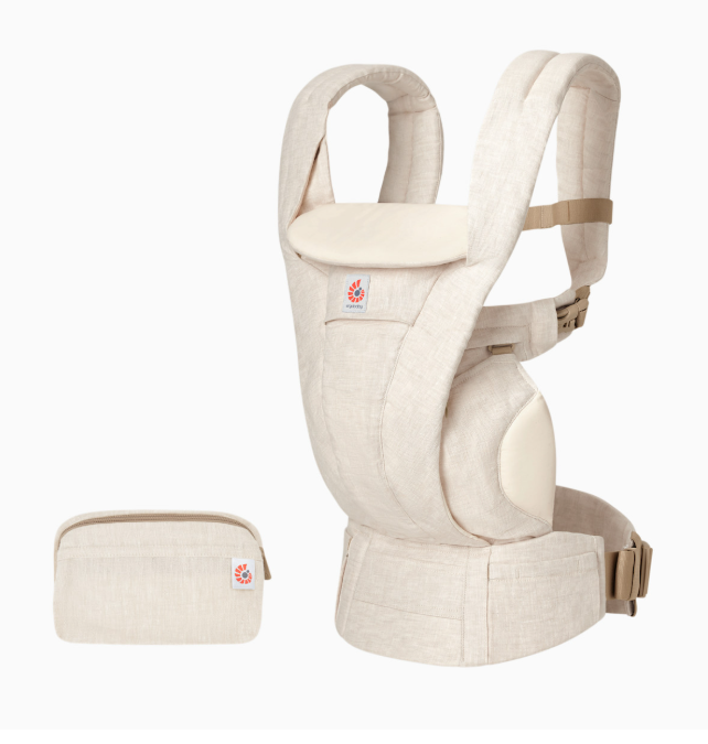 Ergobaby Omni Deluxe Baby Carrier, Linen, Natural Linen