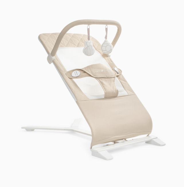 Baby Delight Alpine Deluxe Portable Bouncer, Organic Oat
