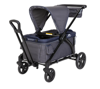 Shop Baby Trend Expedition 2-in-1 Stroller Wagon, 2023, Smokey Navy at GoodBuy Gear