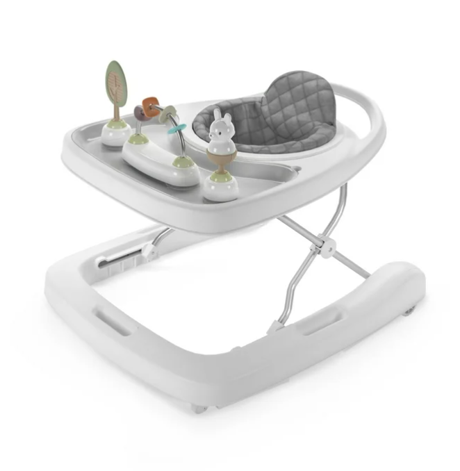 Ingenuity Step & Sprout 3-in-1 Foldable Activity Walker, First Forest