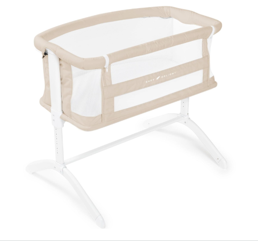 Baby Delight Beside Me Serenity Bassinet and Bedside Sleeper, Organic Oat
