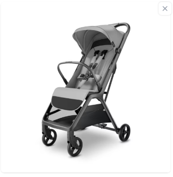 Mama & Baby Packa Travel Stroller, Gray, 2024