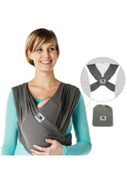 Baby K'tan Baby Carrier, Charcoal, Original, S