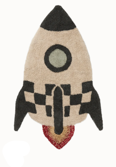 Lorena Canals Washable Cotton Rug Rocket, Multi