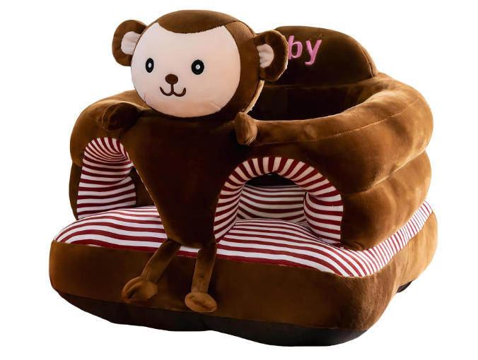 Shop PUXU Baby Support Seat, Brown Monkey at GoodBuy Gear