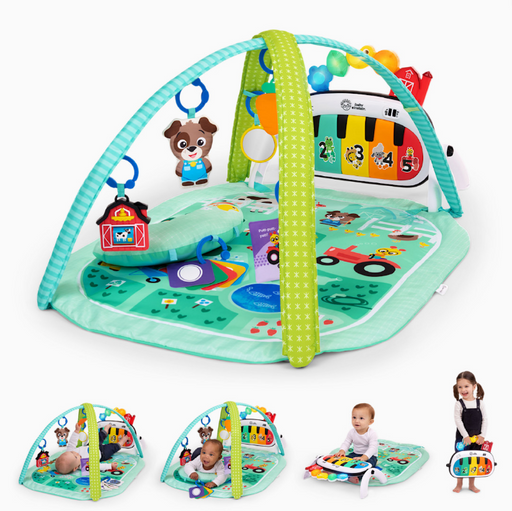 Shop Baby Einstein 4-in-1 Kickin’ Tunes Music Activity Gym, Musical Meadow at GoodBuy Gear
