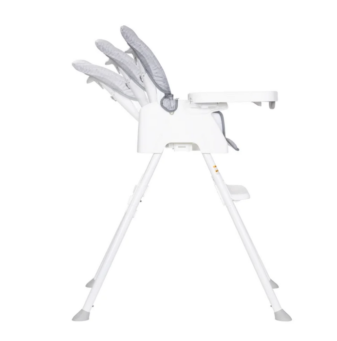 Baby Trend Adapt 4-in-1 High Chair to Toddler Chair, Crosshatch Grey