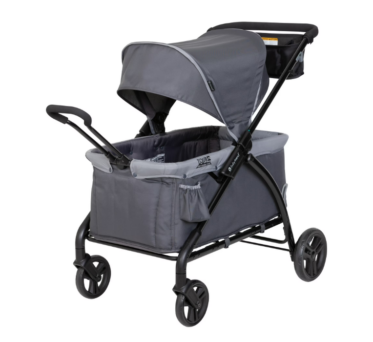 Baby Trend Tour LTE 2-in-1 Stroller Wagon, 2024, Desert Grey
