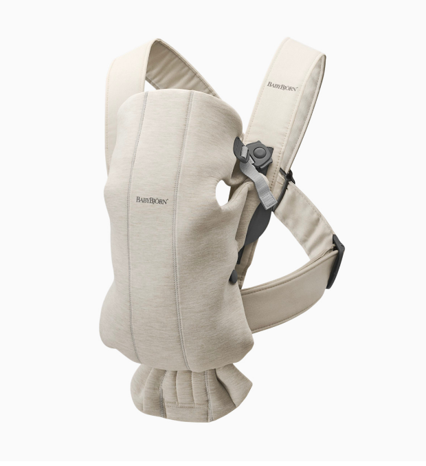 BabyBjorn Baby Carrier Mini, Light Beige 3D Jersey