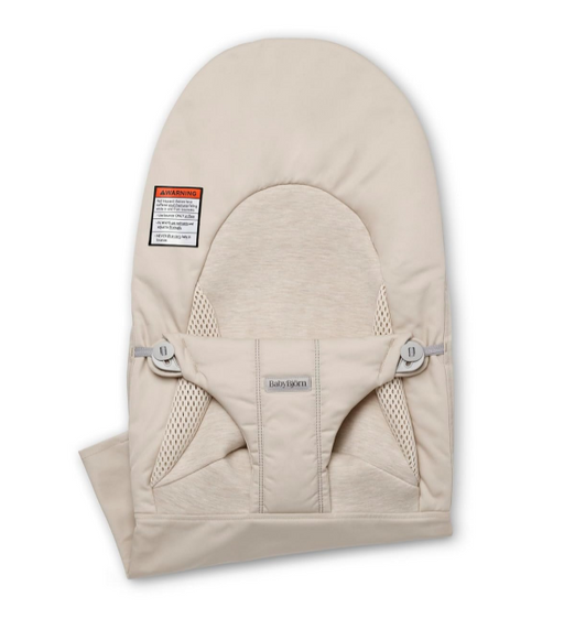 Shop BabyBjorn Fabric Seat for Bouncer, Light Beige, Woven/Jersey Tri-Fabric at GoodBuy Gear