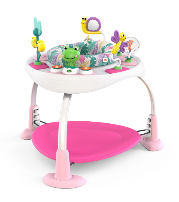 Bright Starts Bounce Bounce Baby Activity Center, Playful Palms