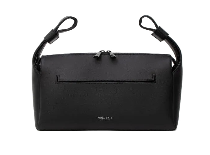 Shop Mina Baie Stroller Caddy Vegan, Black at GoodBuy Gear
