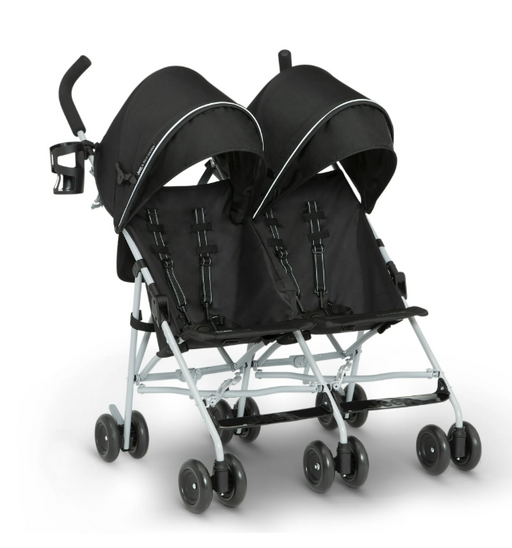 Shop Delta Children Jeep TurboGlyde Side by Side Double Stroller, 2026, Black 2454 at GoodBuy Gear