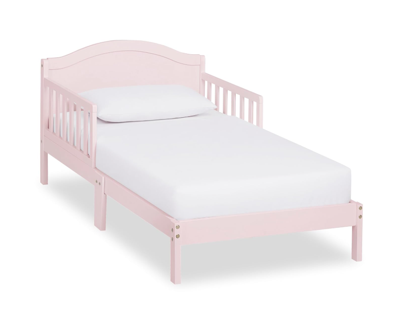 Dream On Me Sydney Toddler Bed, Pink Blush