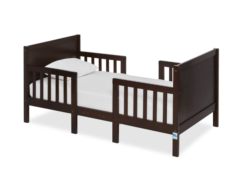 Dream On Me Toddler Bed, Espresso, Hudson