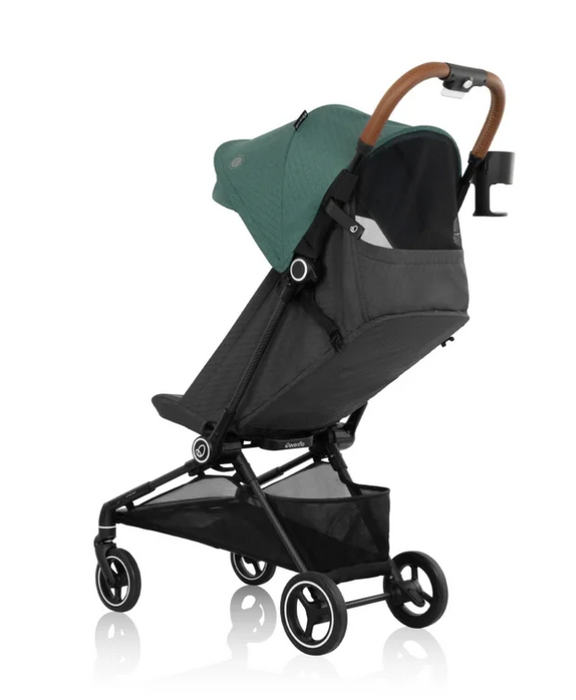 Evenflo Hummingbird Ultra-Lightweight Carbon Fiber Stroller, 2024, Caslon Green