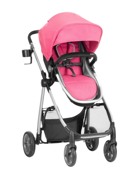 Evenflo Omni Plus Stroller, 2022, Brizo Pink