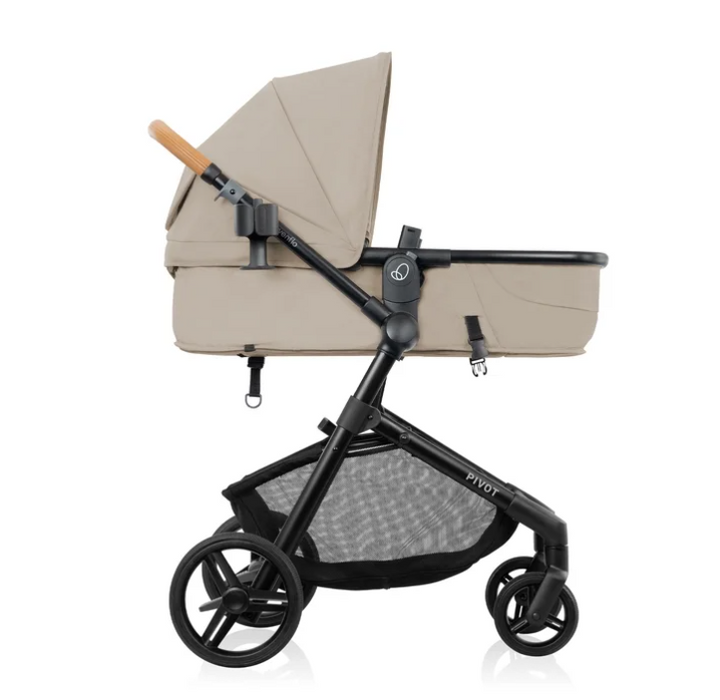 Evenflo Pivot NXT Stroller, 2025, Latte Tan