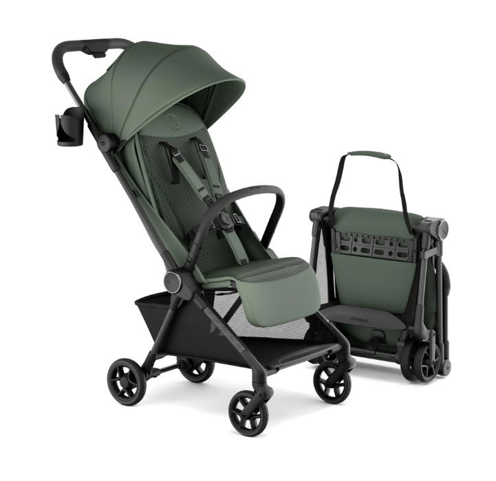 Shop Mompush Nexis Carbon Travel Stroller, 2025, Forest at GoodBuy Gear