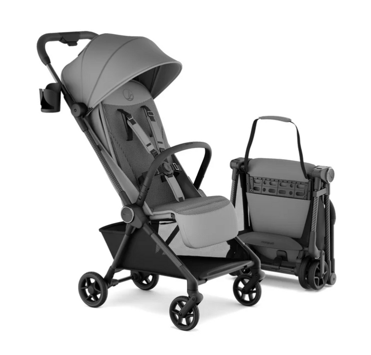 Shop Mompush Nexis Carbon Travel Stroller, 2024, Gray at GoodBuy Gear