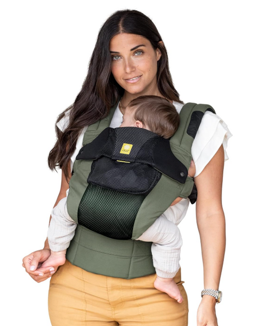 Shop Lillebaby Complete Airflow DLX Baby Carrier, Olive Black at GoodBuy Gear