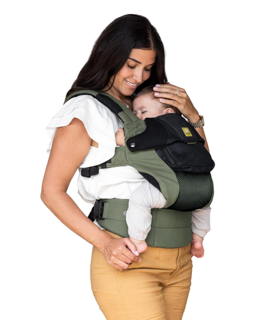 Lillebaby Complete Airflow DLX Baby Carrier, Olive Black