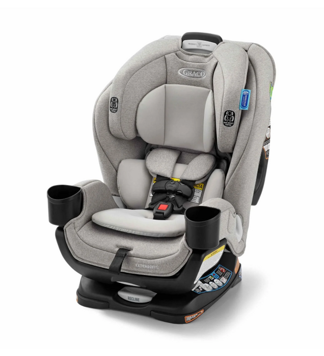 Graco Extend2Fit 3-in-1 Convertible Car Seat, 2025, Ashten