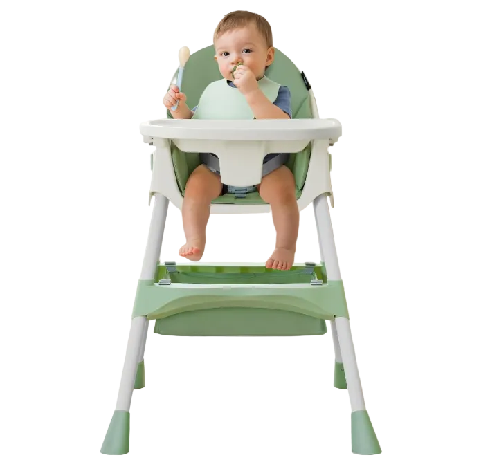 HARPPA 6 in 1 Convertible Baby High Chair, Green