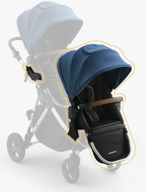 Shop Mockingbird 2nd Seat Kit 3.0, Sea, Silver with Penny Leather at GoodBuy Gear