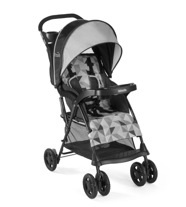 Kolcraft Cloud Sport Stroller, 2026, Triangles Gray