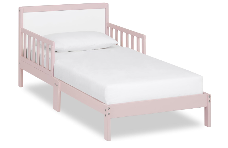 Shop Dream On Me Brookside Toddler Bed, Blush Pink at GoodBuy Gear