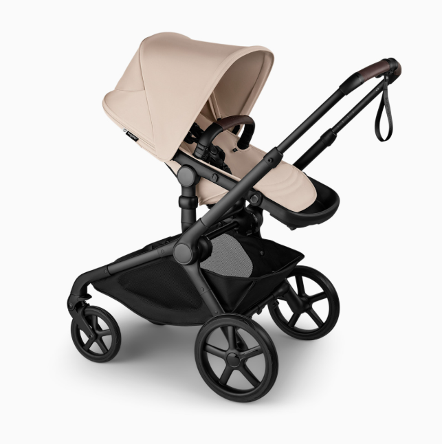Bugaboo Kangaroo Single To Double Stroller, 2026, Black, Desert Taupe, Desert Taupe
