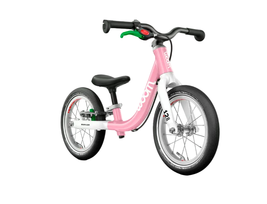 Shop Woom GO 1 Balance Bike, Powder Pink at GoodBuy Gear