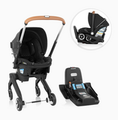 Shop Evenflo Shyft Dual Ride Infant Car Seat Stroller Combo, 2025, Jasper, with Carryall Storage and Green & Gentle Fabric at GoodBuy Gear