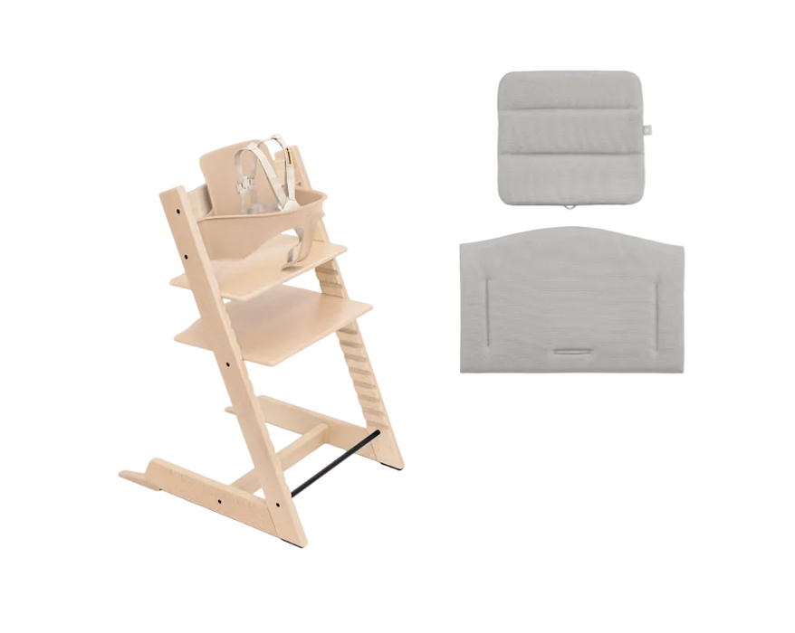 Stokke Tripp Trapp Complete High Chair, Anthracite, Natural, Natural 2.0